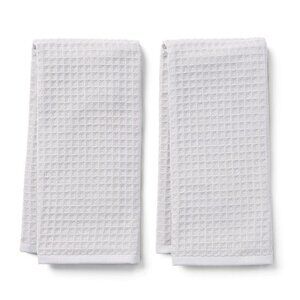 Caro Home 2-pack Waffle Kitchen Towel